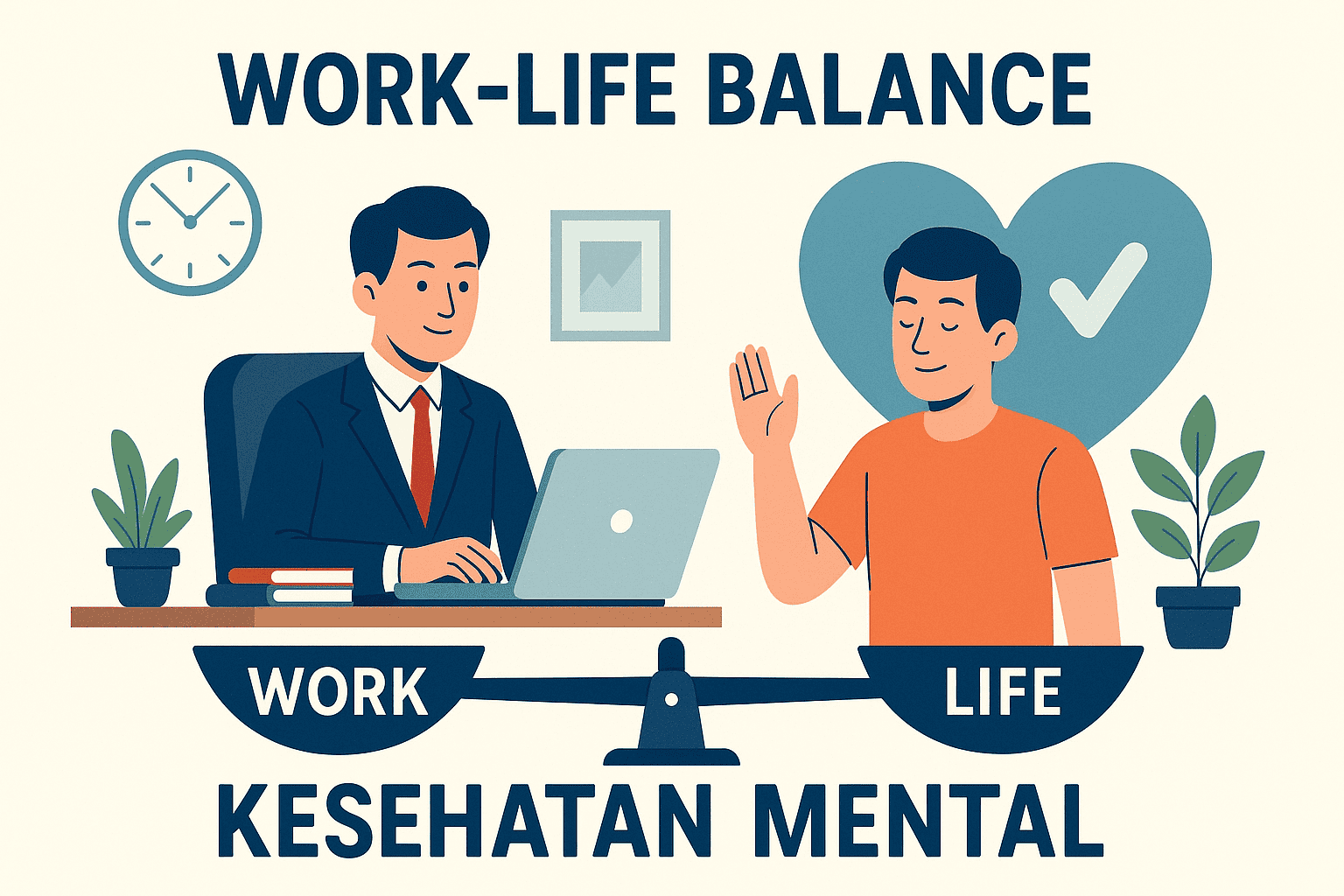 Work-Life Balance: Kunci Kesehatan Mental di Dunia Kerja Modern