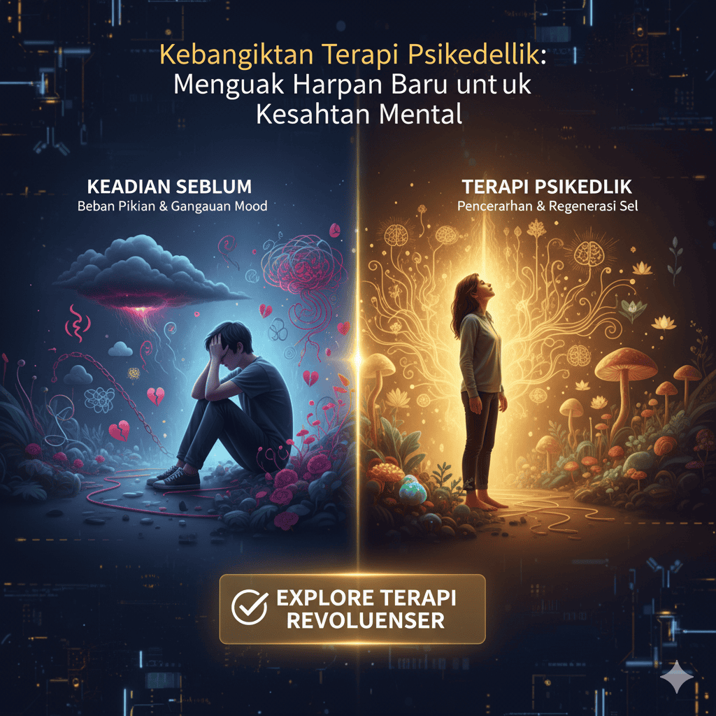 Kebangkitan Terapi Psikedelik: Menguak Harapan Baru untuk Kesehatan Mental
